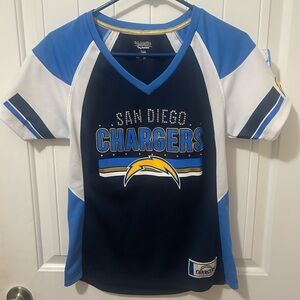 San Diego Chargers Blue and White Jersey